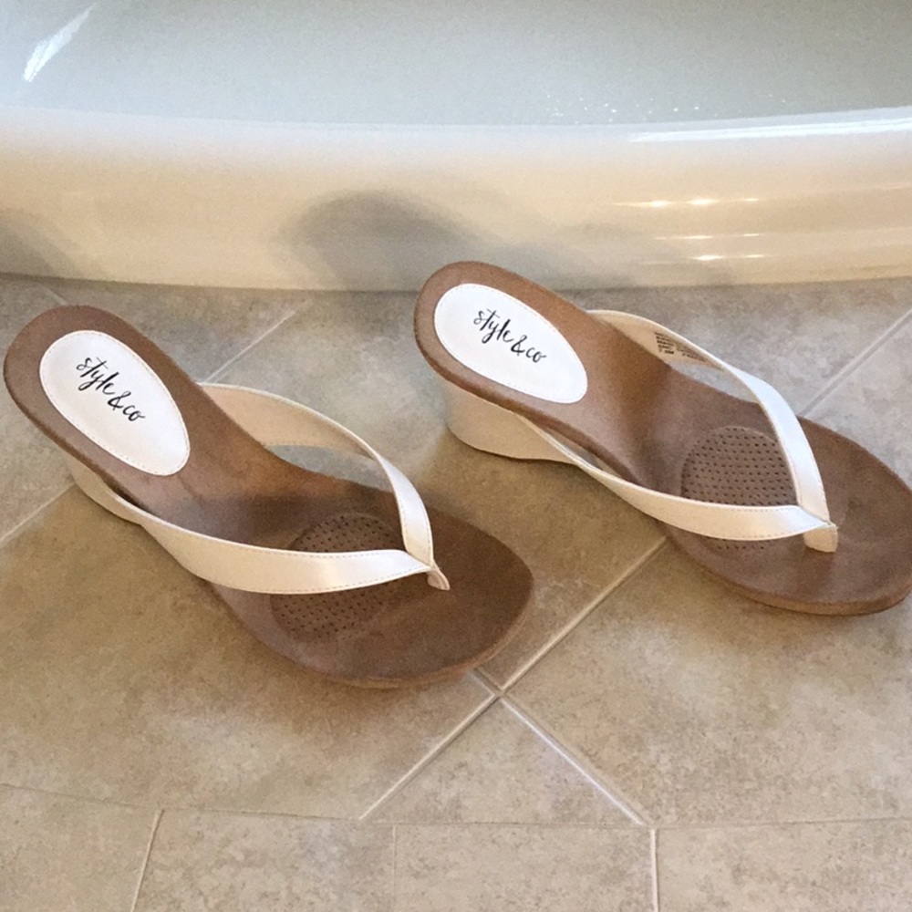 Style & Co wedge sandals